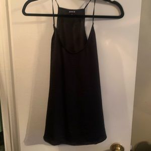 Express- Black Wrap/Tie Cami, Size L